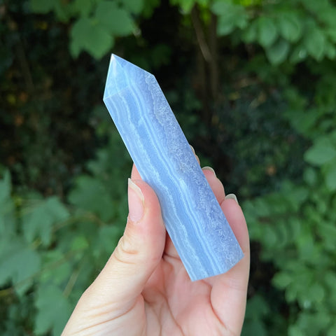 Blue Lace Agate Point