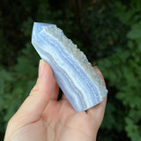 Blue Lace Agate Point