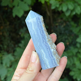 Blue Lace Agate Point