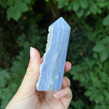 Blue Lace Agate Point
