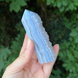 Blue Lace Agate Point