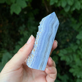 Blue Lace Agate Point