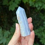 Blue Lace Agate Point