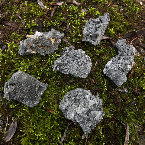 Tibetan Included Quartz Clusters