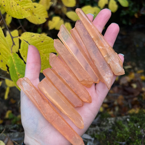 Hematoid Quartz Crystals