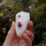 Spinel on Calcite Specimen