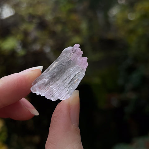 Etched Kunzite Specimen