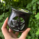 Loose Incense & Resin Burner "Pentacle" Black Soapstone