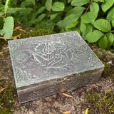 Tarot/Trinket Box "Pentacle" Aluminum