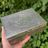 Tarot/Trinket Box "Pentacle" Aluminum