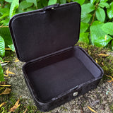 Tarot/Trinket Box "Moon Phases" Black Velvet