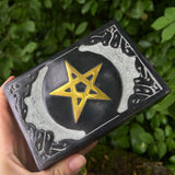 Tarot/Trinket Box "Pentcle" Soapstone