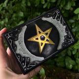 Tarot/Trinket Box "Pentcle" Soapstone
