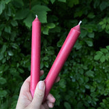 Red Recycled Dinner Candles