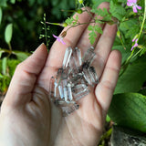 Mini Tourmalinated Quartz Points