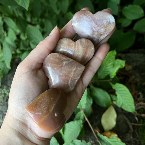 Sunstone Moonstone Hearts