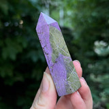Stichtite with Serpentine Points