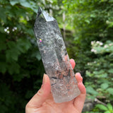 Tourmalinated Quartz Polished Point