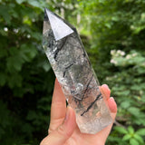 Tourmalinated Quartz Polished Point