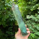 XL Polished Fluorite Tower