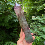 XL Polished Fluorite Tower