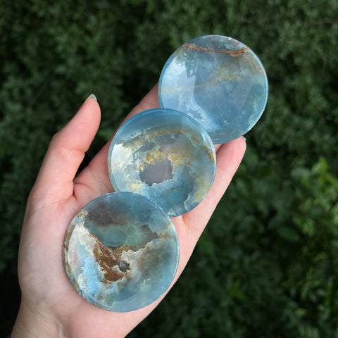 High Quality Blue Calcite Dishes
