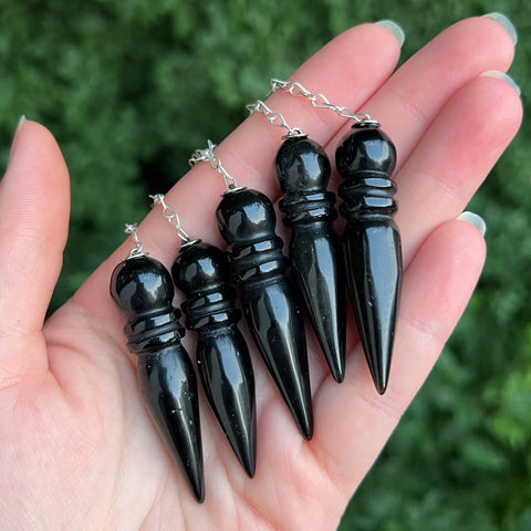 Obsidian Pendulums