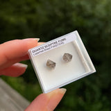 Smoky Quartz Crystal Pairs (France)