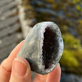 Rainbow Amethyst Druzy Cut Base