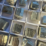 Cubic Pyrite Specimens from Bulgaria