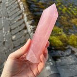 Mozambique Rose Quartz Point