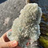 Sugar Fluorite with Chalcedony Specimen