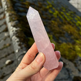 Mozambique Rose Quartz Point