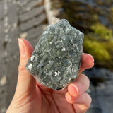 Sugar Fluorite with Chalcedony Specimen