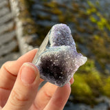 Rainbow Amethyst Druzy Cut Base